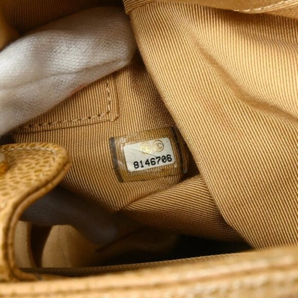 Chanel Beige Calfskin Petite Shopping Tote PST Chain Handbag 185152 - Picture 11 of 11